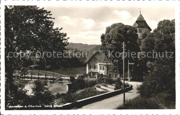 Hohentengen Hochrhein Schloss Roetteln