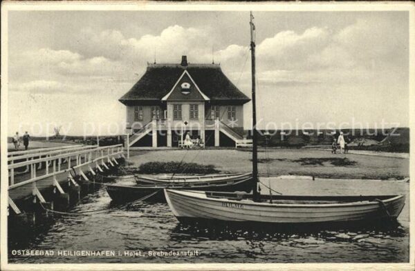 Heiligenhafen Ostseebad Badenstalt Bruecke