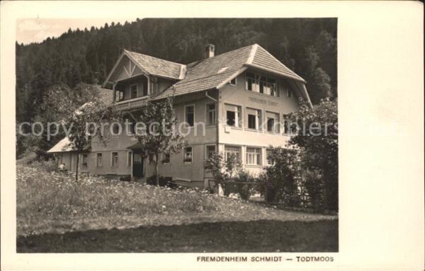 Todtmoos Fremdenheim Schmidt