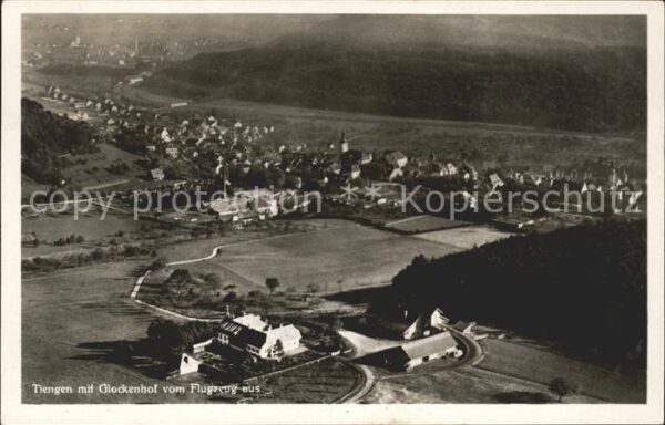 Tiengen Waldshut Fliegeraufnahme mit Glockenhof