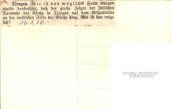 Tiengen Waldshut Kirchturm – Bild 2