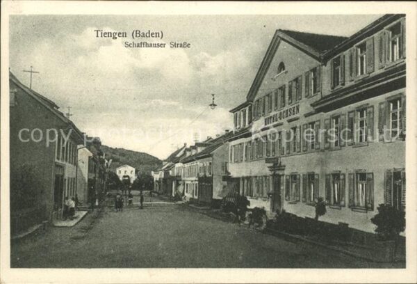 Tiengen Waldshut Schaffhauser Strasse