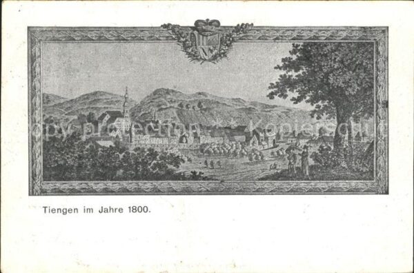 Tiengen Waldshut Stich um 1800