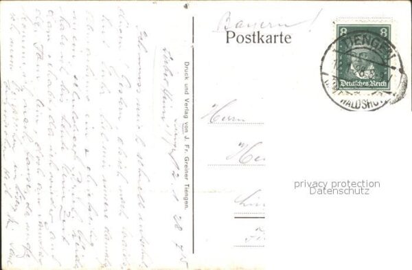 Tiengen Waldshut Stich um 1800 – Bild 2