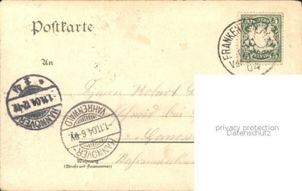 Frankenthal Pfalz Neues Postgebaeude – Bild 2