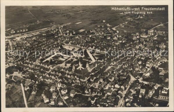 Freudenstadt Fliegeraufnahme