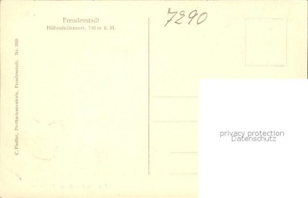 Freudenstadt Lauterbadstrasse mit Kurtheater – Bild 2