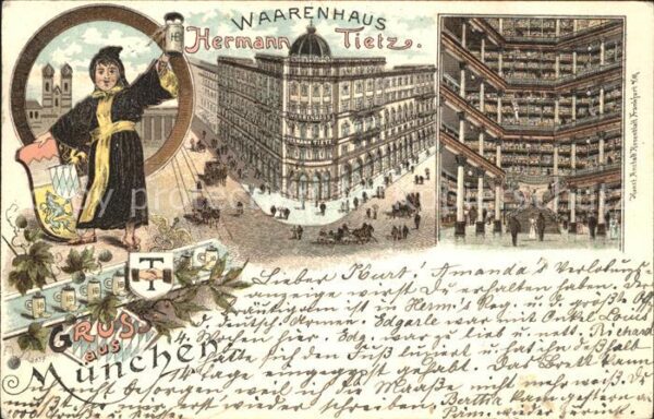 Muenchen Warenhaus Hermann Tietz