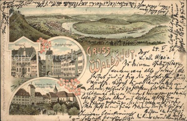 Waldshut Tiengen Rhein Rhein Hauptstrasse
