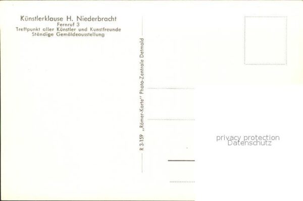 Schwalenberg Kuenstlerklause Kuenstlerkarte – Bild 2