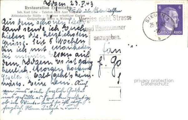 Siegen Westfalen Restaurant Eremitage – Bild 2