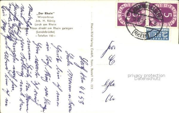 Lorch Rheingau Winzerhaus der Rhein – Bild 2