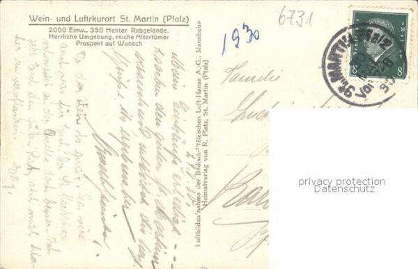 St Martin Pfalz Fliegeraufnahme – Bild 2