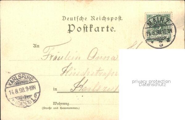 Mainz Rhein Kuenstlerkarte – Bild 2