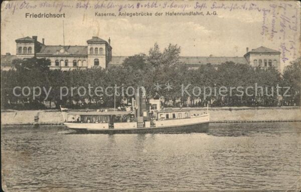 Friedrichsort Kaserne Anlegebruecke