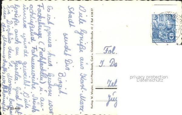 Karl-Marx-Stadt Hotel Chemnitzer Hof Autos – Bild 2