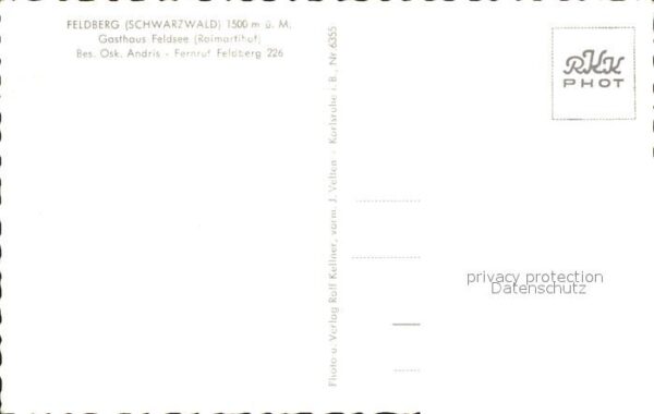 Feldberg Schwarzwald Gasthaus Feldsee – Bild 2