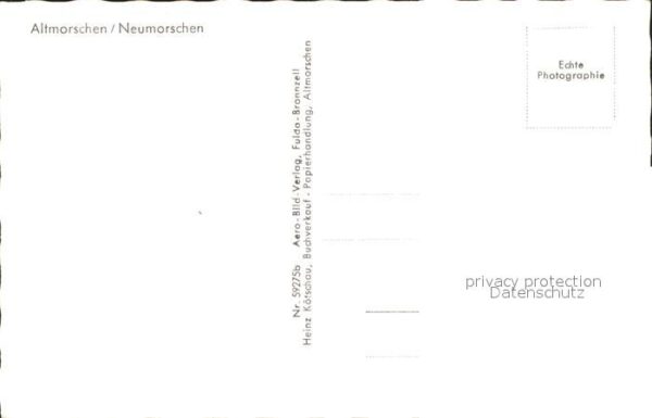 Altmorschen Fliegeraufnahme Neumorschen – Bild 2