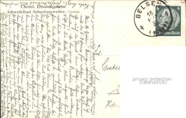 Sebastiansweiler Erholungsheim Schwefelbad – Bild 2