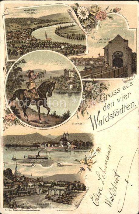 Waldshut Tiengen Rhein Rheinfelden Laufenburg vier Waldstaette