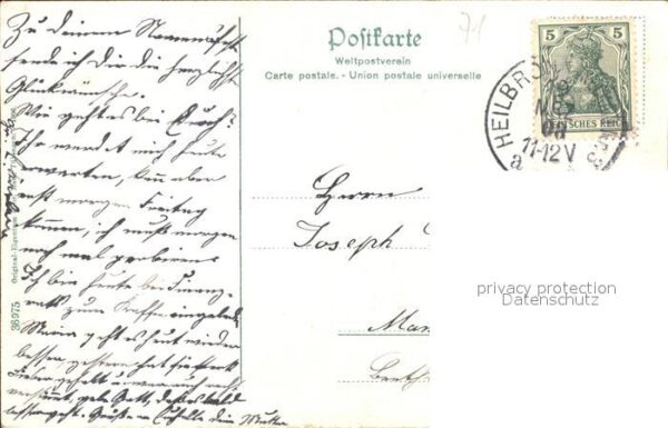 Heilbronn Neckar Moltkestrasse Pferdekutsche – Bild 2