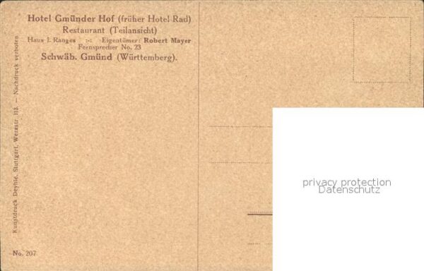 Schwaebisch Gmuend Hotel Gmuender Hof Restaurant – Bild 2