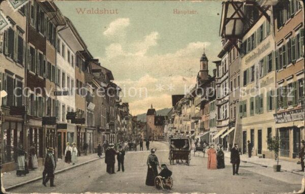 Waldshut Tiengen Rhein Hauptstrasse
