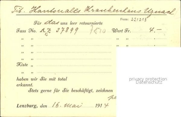 Waldshut Tiengen Rhein Alfred Zweifel Malagakellereien – Bild 2