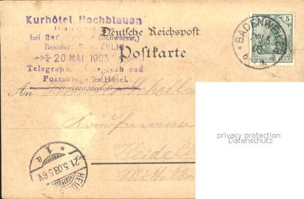 Hochblauen Hotel Pension Hochblauen – Bild 2