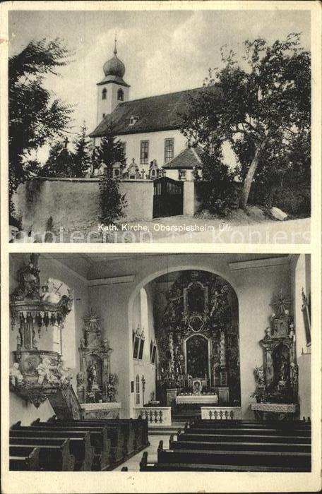Oberspiesheim Kirche innen aussen