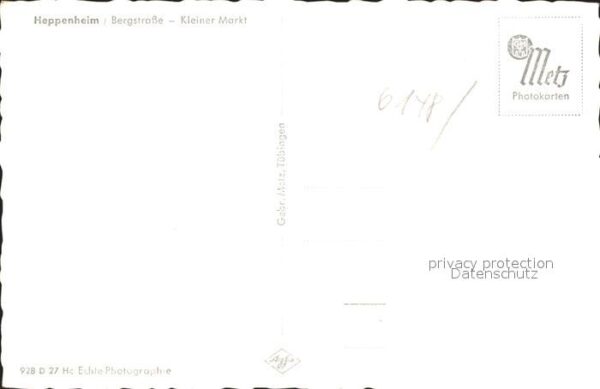 Heppenheim Bergstrasse kleiner Markt – Bild 2