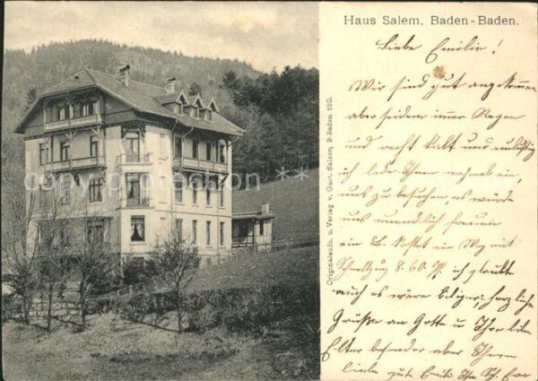 Baden-Baden Haus Salem
