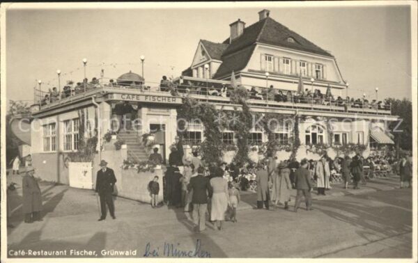 Gruenwald Muenchen Restaurant Cafe Fischer