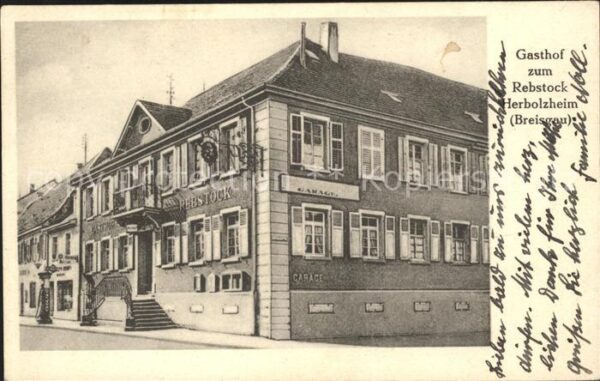 Herbolzheim Breisgau Gasthaus zum Rebstock