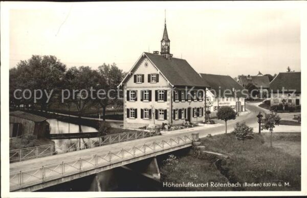 Roetenbach Baden Bruecke
