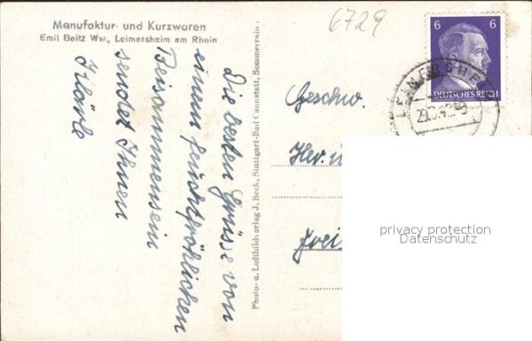 Leimersheim Kurzwaren Emil Beltz – Bild 2