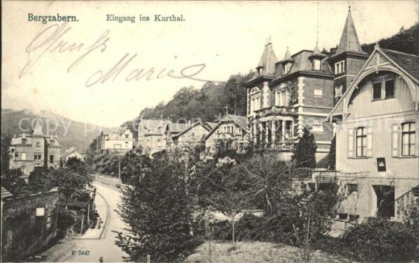 Bad Bergzabern Eingang ins Kurthal