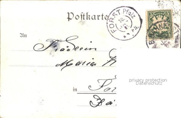 Neustadt Haardt Kuenstlerkarte – Bild 2