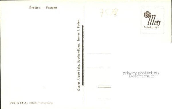 Bretten Baden Postamt – Bild 2