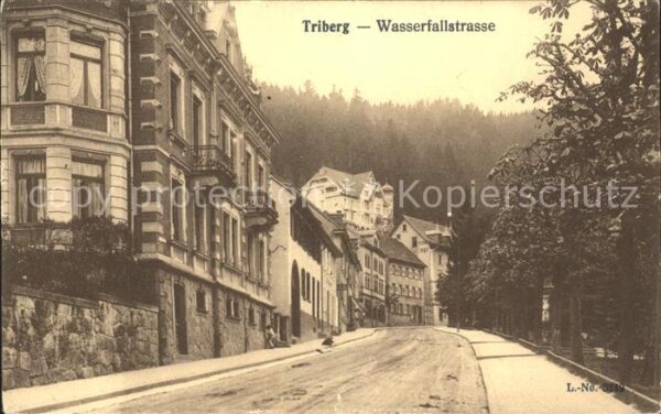 Triberg Schwarzwald Wasserfallstrasse