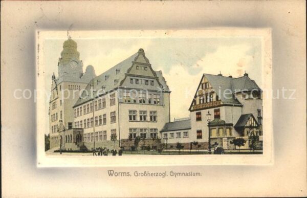 Worms Rhein Grossherzoegliches Gymnasium