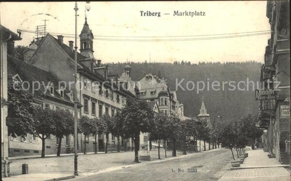 Triberg Schwarzwald Marktplatz