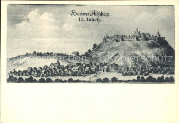 Hohenasperg Stich 17. Jahrhundert