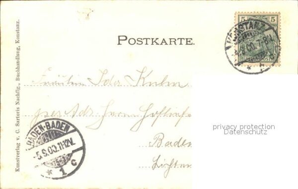 Konstanz Bodensee Vier Kaiserbrunnen – Bild 2