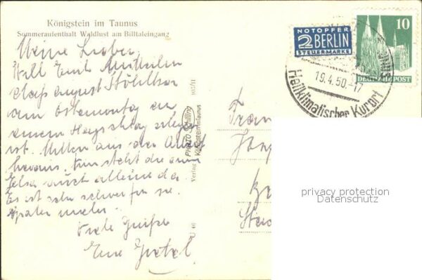 Koenigstein Taunus Gasthaus Waldlust – Bild 2
