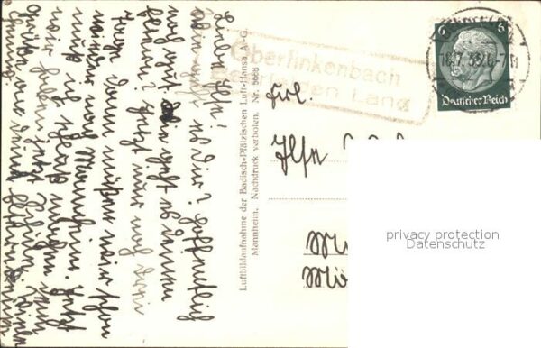 Mannheim Fliegeraufnahme Hildegardhaus Landheim Liselotte-Schule – Bild 2