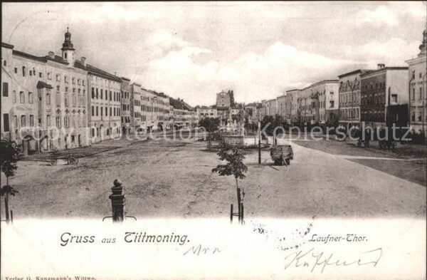 Tittmoning Salzach Laufener Thor