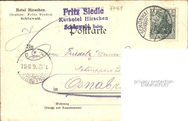 Schoenwald Schwarzwald Hotel Hirschen Auto – Bild 2