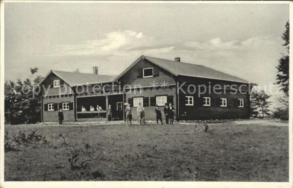 Schwaebisch Gmuend Jugendheim Schwarzhorn-Haus beim Kalten Feld