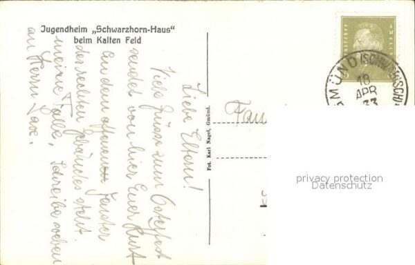 Schwaebisch Gmuend Jugendheim Schwarzhorn-Haus beim Kalten Feld – Bild 2